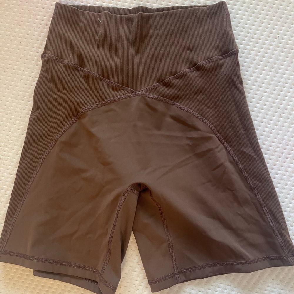 Aerie Brown biker shorts